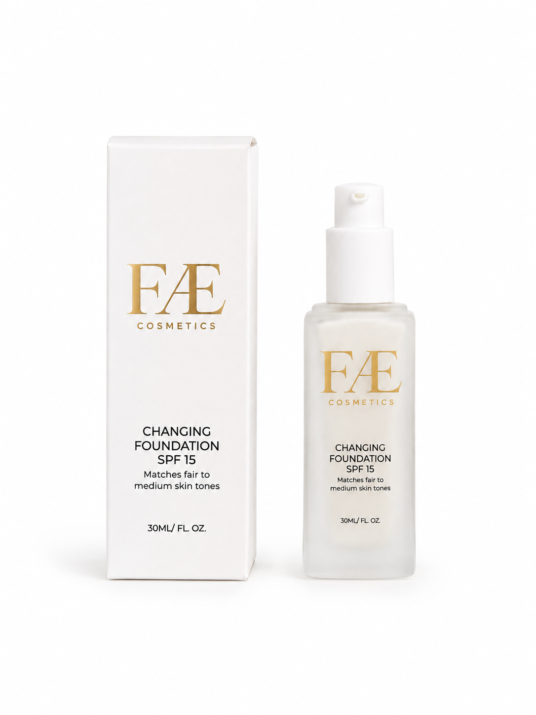 FÆ Changing Foundation SPF15