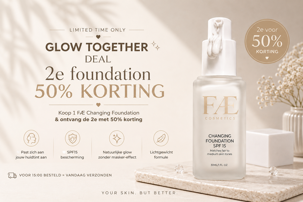FÆ Changing Foundation – 2e voor 50% korting