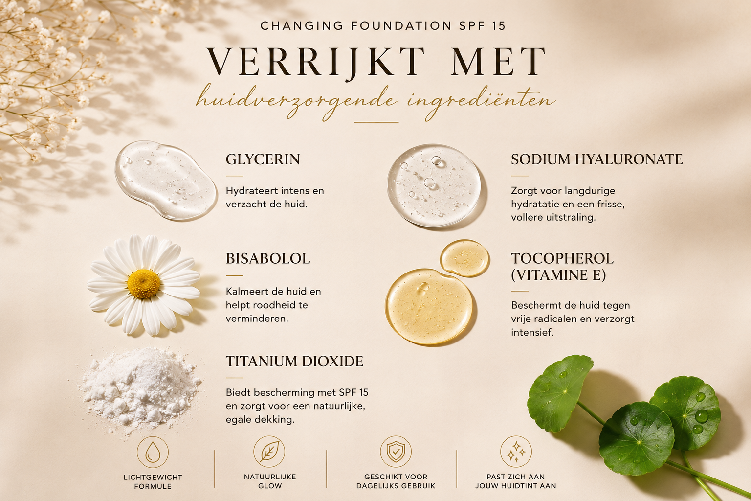 FÆ Changing Foundation SPF15